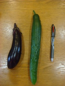 ナス収穫　０６１４